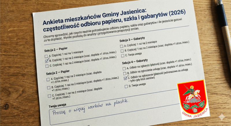 jasienica ankieta