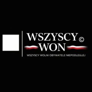 Logo grupy Wszyscy WON
